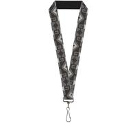 Buckle-Down Lanyard-1.0"-Navajo2 Grays 22" x 1" Multicolor