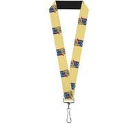 Buckle-Down Lanyard-1.0"-New Jersey Flag 22" x 1" Multicolor