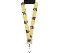 Buckle-Down Lanyard-1.0"-New Jersey Flag 22" x 1" Multicolor