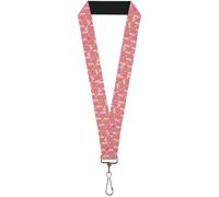 Buckle-Down Lanyard-1.0"-Peppermint Candies 22" x 1" Multicolor