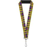 Buckle Down Cordicella 1.0" accessorio neon plaid per Donna dimensione solo Multi