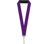 Buckle-Down Lanyard-1.0"-Purple 22" x 1" Multicolor
