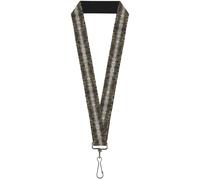 Buckle-Down Lanyard-1.0"-Snake Skin 3 22" x 1" Multicolor