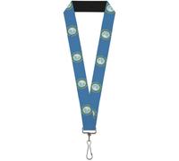 Buckle-Down Lanyard-1.0"-South Dakota Flags (Horizontal for Belts) 22" x 1" Mult
