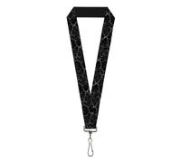 Buckle-Down LKeys,Keychain,Wallet,ID Card Holder,with Quick Release Lanyard- Mar