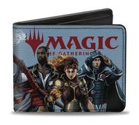 Buckle-Down Magic the Gathering Wallet, Bifold, Magic Three Planeswalker Group P