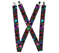 Buckle-Down mens Buckle-down Suspender - Stargazer 1.5-Inch Wide Regular Multico