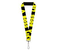 Buckle-Down Men's Lanyard-Boss Quote, Multicolor, Standard