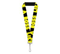 Buckle-Down Men's Lanyard-Boss Quote, Multicolor, Standard