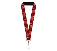 Buckle-Down Men's Lanyard-Dodge Demon, Multicolor, Standard