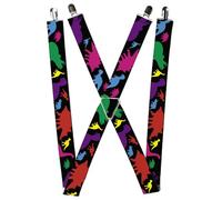 Buckle-Down Men's Suspender-Dinosaurs