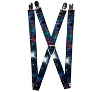 Buckle-Down Men's Suspender-Galaxy One Size Galaxy