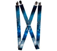 Buckle-Down Men's Suspender-Galaxy One Size Multicolor