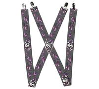 Buckle-Down Men's Suspender - Skulls