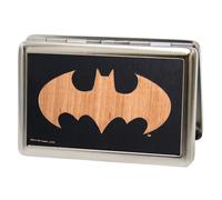 Buckle-Down Metal Wallet-Batman Gw Black One Size Multicolor