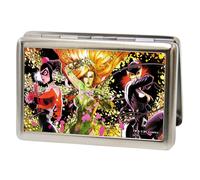 Buckle-Down Metal Wallet-Gotham City Sirens Group Pose Petals Fcg One Size Multi