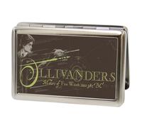 Buckle-Down Metal Wallet-Harry Potter Ollivanders-Makers of Fine Wands 4.0" x 2.
