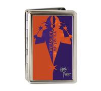 Buckle-Down Metal Wallet-Harry Potter Weasley Wizard Logo Fc One Size Multicolor