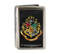 Buckle-Down Metal Wallet-Hogwarts Crest Fcg 4.0" x 2.9" Multicolor