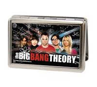 Buckle-Down Metal Wallet-The Big Bang Theory Group Fcg One Size Multicolor