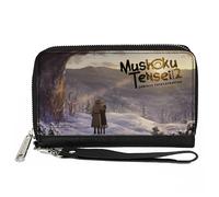 Buckle-Down Mushoku Tensei Jobless Reincarnation Wallet, Zip Around, Mushoku Ten