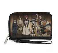 Buckle-Down Mushoku Tensei Jobless Reincarnation Wallet, Zip Around, Mushoku Ten