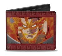 Buckle-Down My Hero Academia Wallet, Bifold, My Hero Academia Endeavor Hell Flam