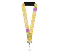 Buckle-Down My Little Pony Lanyard, Mon Petit Poney Two Ponies and Cutie Marks Y