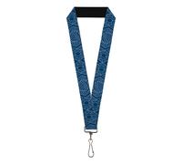 Buckle-Down Nickelodeon Lanyard, Avatar Last Airbender Water Element Symbol Blue