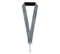 Buckle-Down Nickelodeon Lanyard, Teenage Mutant Ninja Turtles City Sewer Title L