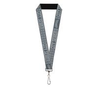 Buckle-Down Nickelodeon Lanyard, Teenage Mutant Ninja Turtles City Sewer Title L