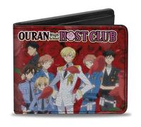 Buckle-Down Ouran High School Host Club Wallet, Bifold, Ouran Host Club Group Po