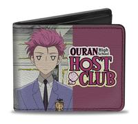 Buckle-Down Ouran High School Host Club Wallet, Bifold, Ouran Host Club Hitachii