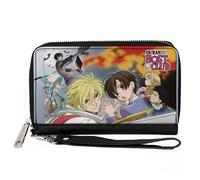 Buckle-Down Ouran High School Host Club Wallet, Zip Around, Ouran High School Ho