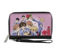 Buckle-Down Ouran High School Host Club Wallet, Zip Around, Ouran Host Club Grou