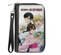 Buckle-Down Ouran High School Host Club Wallet, Zip Around, Ouran Host Club Kimo