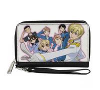 Buckle-Down Ouran High School Host Club Wallet, Zip Around, Ouran Host Club Salu