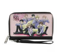 Buckle-Down Ouran High School Host Club Wallet, Zip Around, Ouran Host Club Sitt
