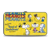 Buckle-Down Peanuts Wallet, Hinged, Peanuts Gang Featuring Good Ol Charlie Brown