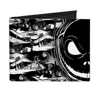 Buckle-Down Portafogli, Incubo Prima di Natale, 4.0" x 3.5" Uomo