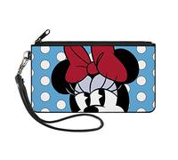 Buckle-Down Portafogli, Minnie Mouse, 6.5" x 3.5" Donna