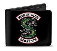 Buckle Down Portafoglio bi-fold Riverdale con fibbia 4.0" x 3.5" Uomo