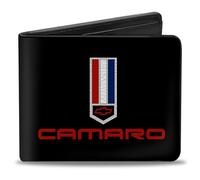 Buckle-Down Portafoglio bifold standard da uomo in PU, multicolore blu, 10,2 x 8,9 cm, multicolore blu, 10,2 x 8,9 cm, portafoglio bifold in poliuretano