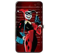 Buckle-Down - Portafoglio Cerniera Portafoglio - Harley Quinn Donna, Multicolore