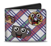 Buckle-Down Portafoglio da uomo Bifold Donuts 10,1 cm x 8,89 cm