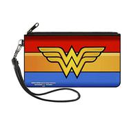 Buckle Down Portafoglio con zip Wonder Woman Small, multicolore, 17 x 9 cm donna