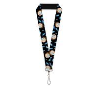 Buckle-Down Rick and Morty Lanyard, Rick and Morty Death Crystals Morty Expressi