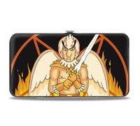 Buckle-Down Rick and Morty Wallet, Hinged, Rick and Morty Bird Person Pentagram