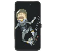 Buckle-Down Rick and Morty Wallet, Hinged, Rick and Morty Rattlestar Ricklactica