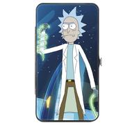 Buckle-Down Rick and Morty Wallet, Hinged, Rick and Morty Space Cruiser Scene, V